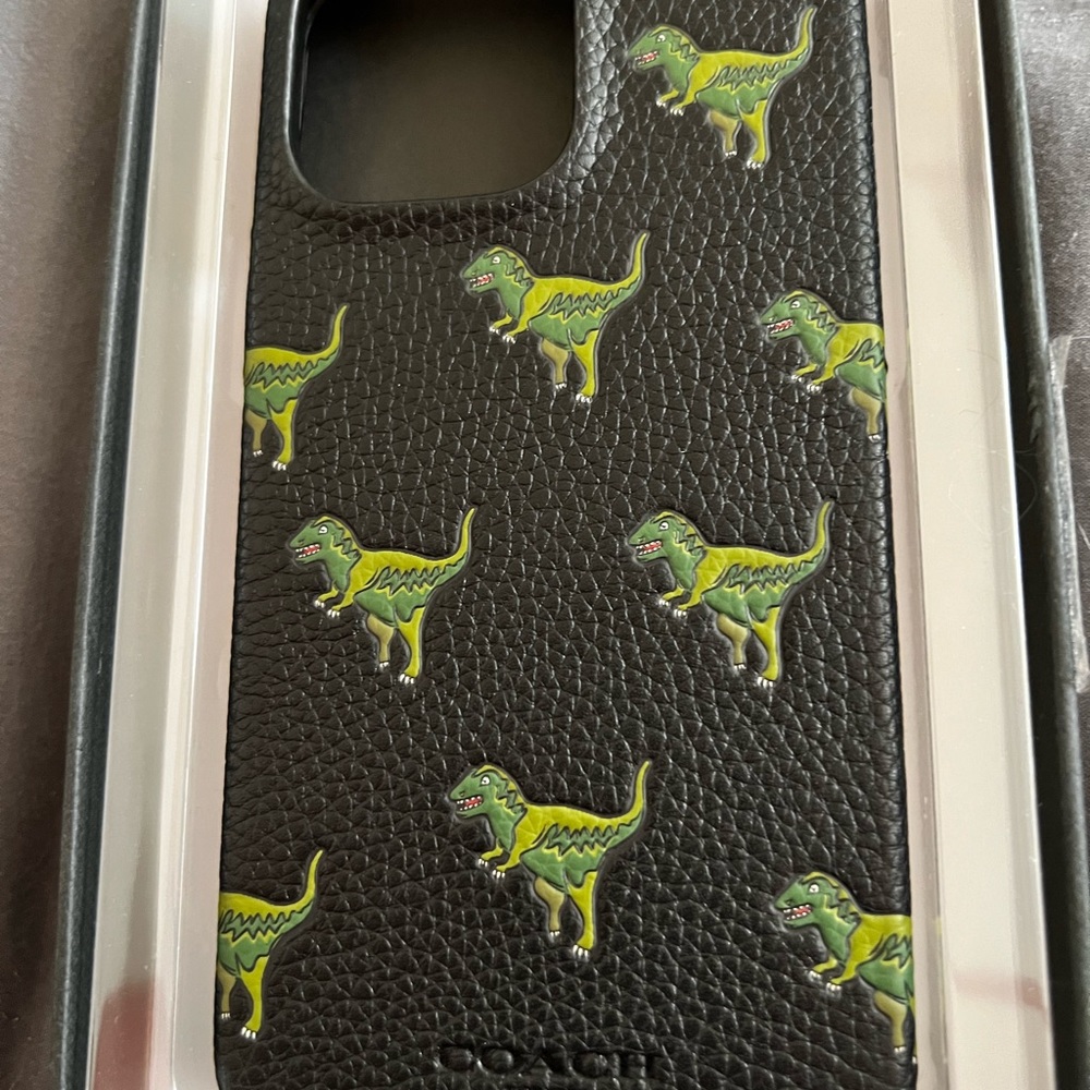 Brand new Coach T-Rex IPhone 14 Pro Max